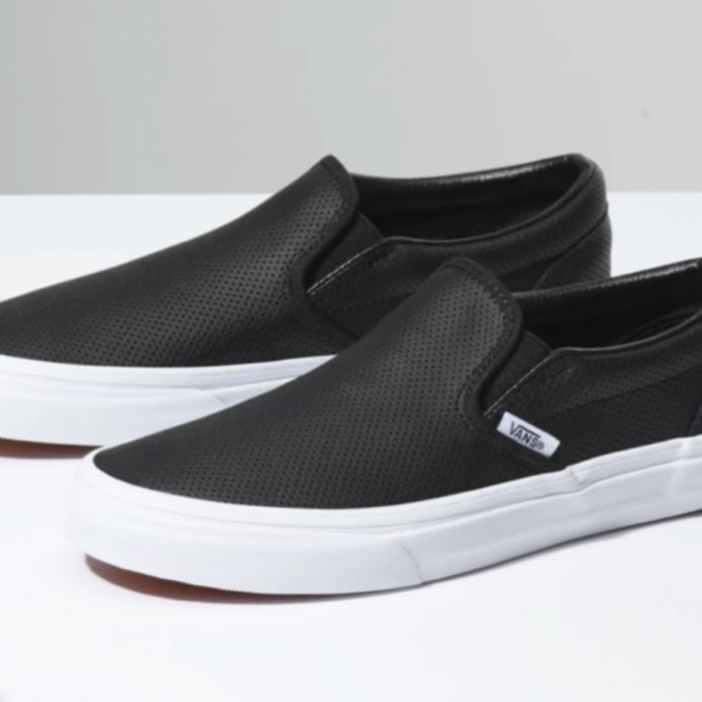 Vans Leather Slip On